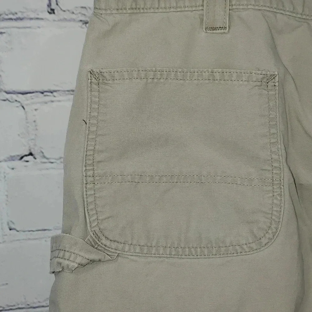 Carhartt Men's Loose Fit Canvas Utility Work Pant B151 Tan Size 42x30 RN 14806 - Picture 12 of 16